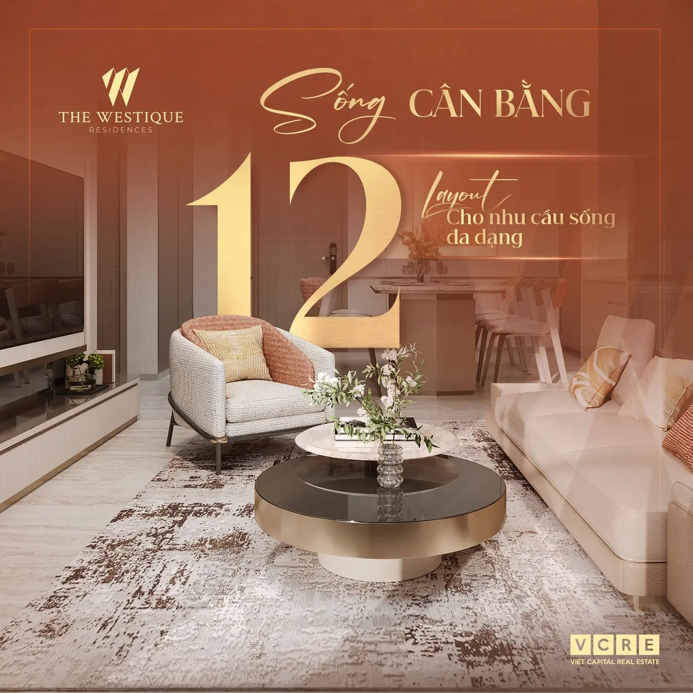 12 layout căn hộ The Westique