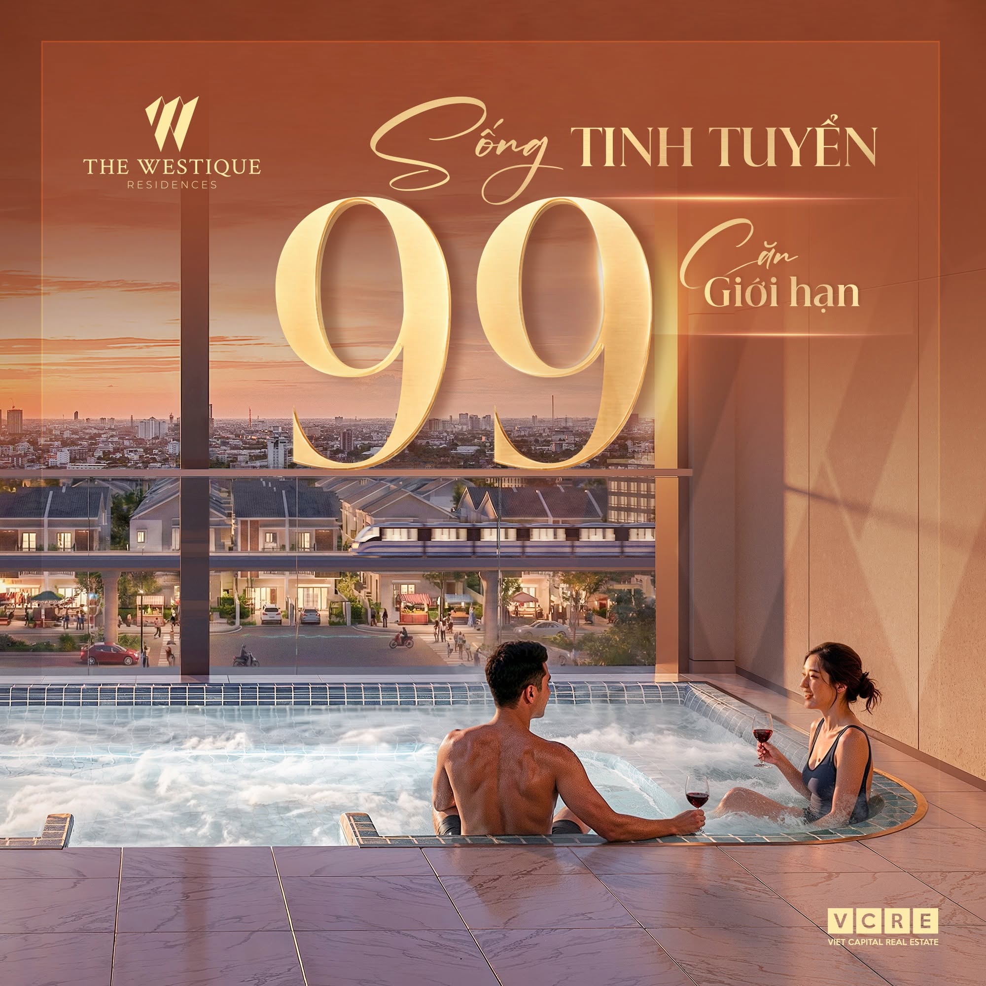 99 căn hộ tinh tuyển The Westique